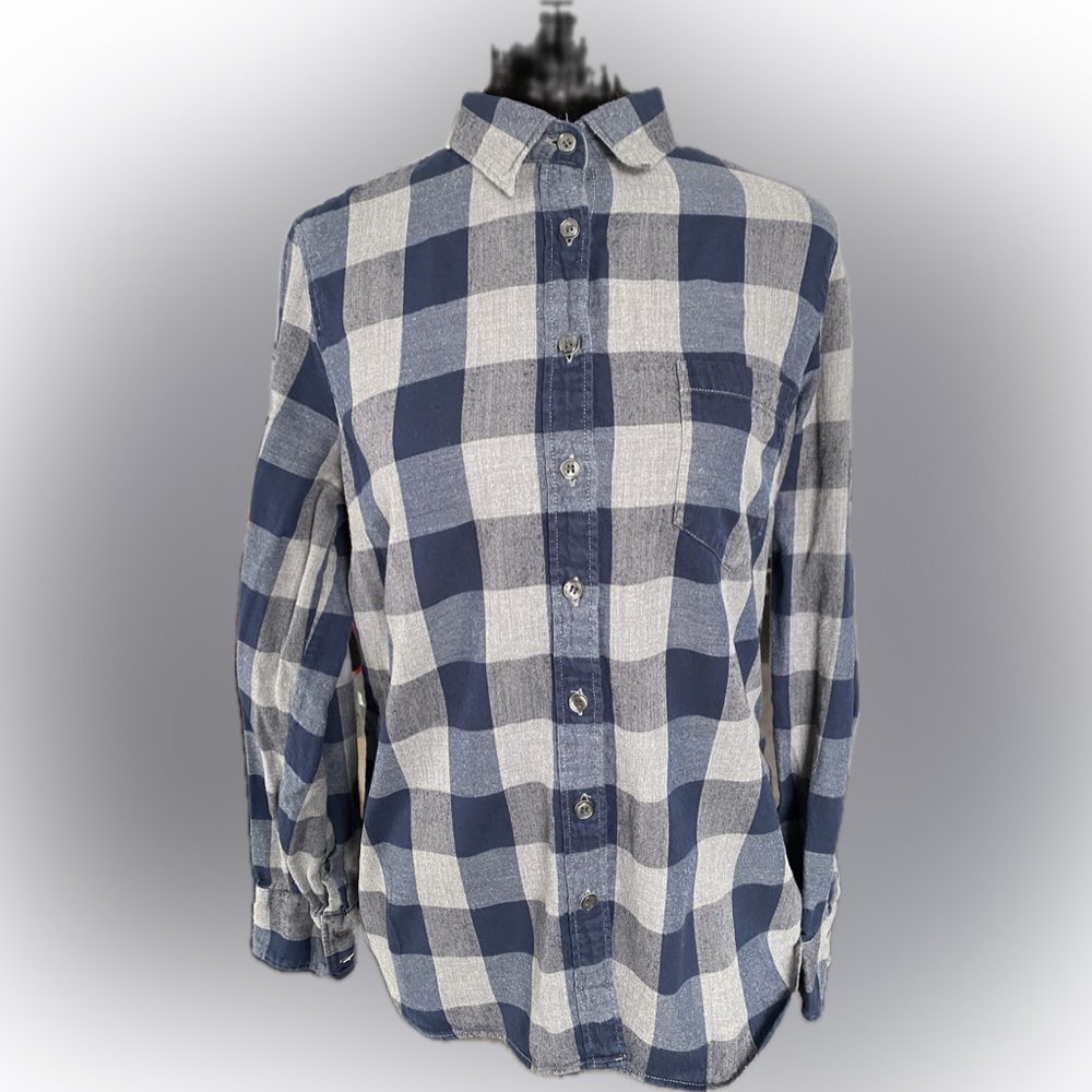 J. Crew The Perfect Shirt Plaid - Size Medium